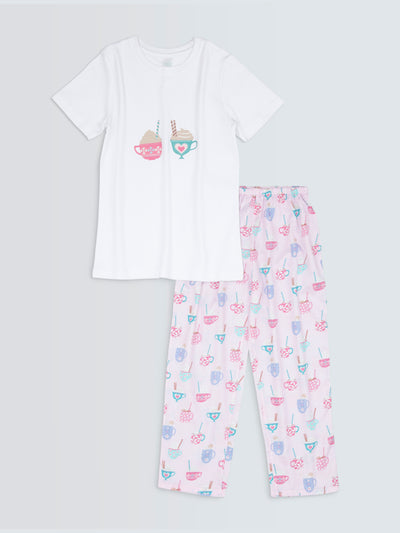 Cuppa T-shirt PJ Set