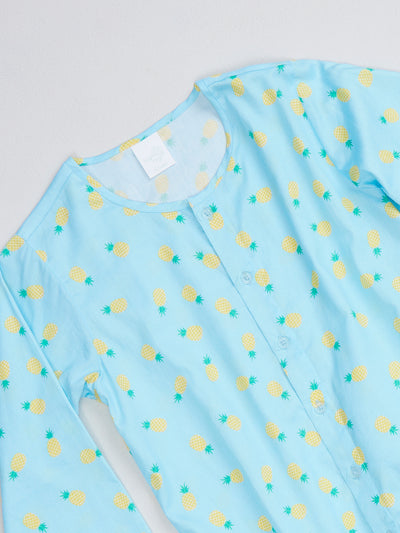 Fresh Pineapples Infant Nightsuit