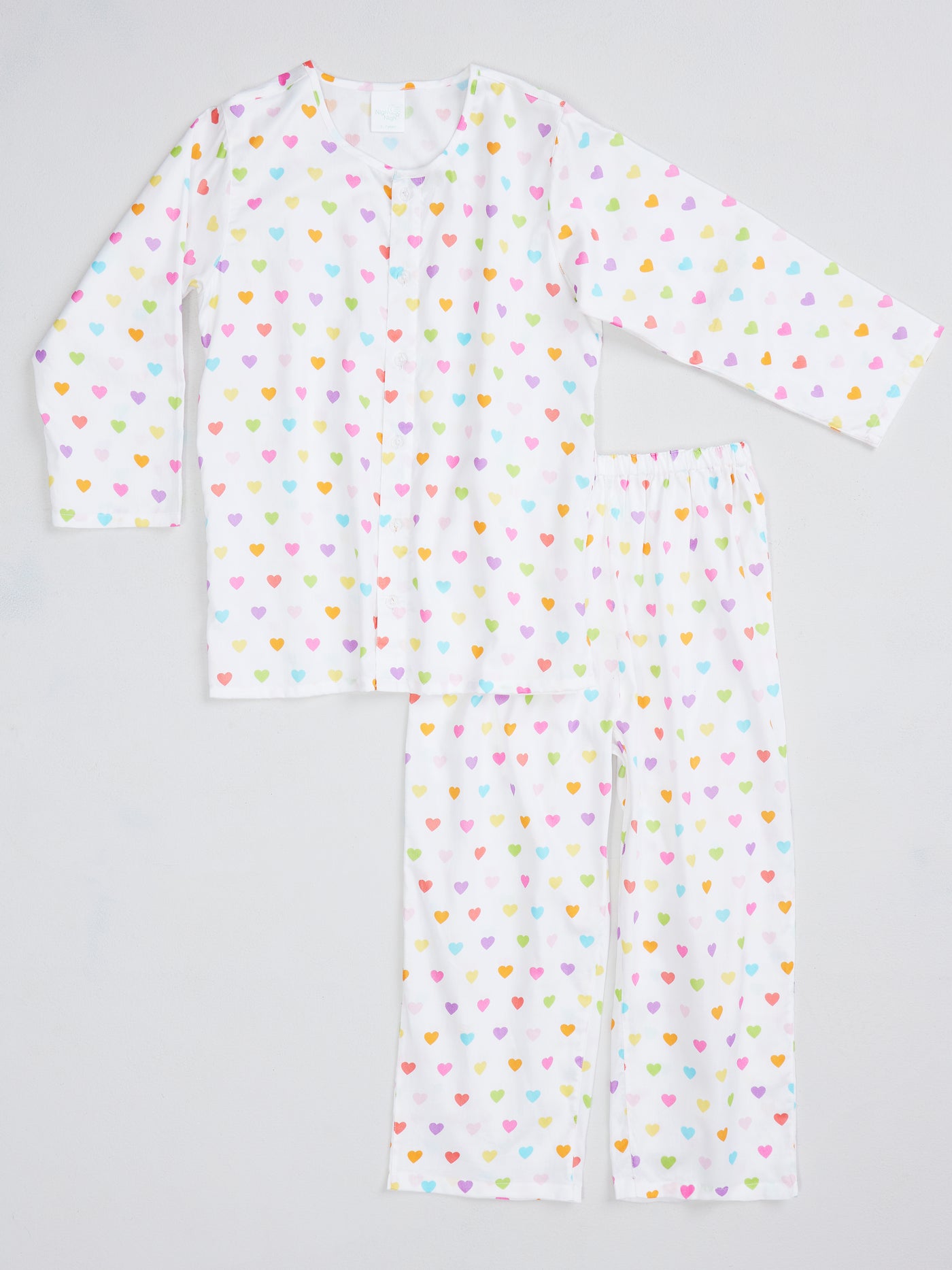 Rainbow Hearts Nightsuit