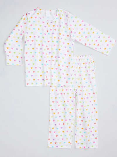 Rainbow Hearts Nightsuit