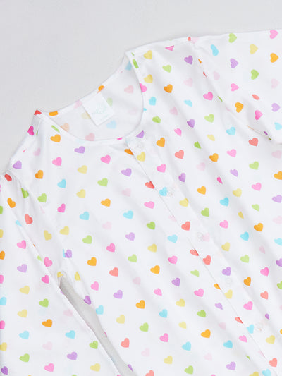 Rainbow Hearts Nightsuit