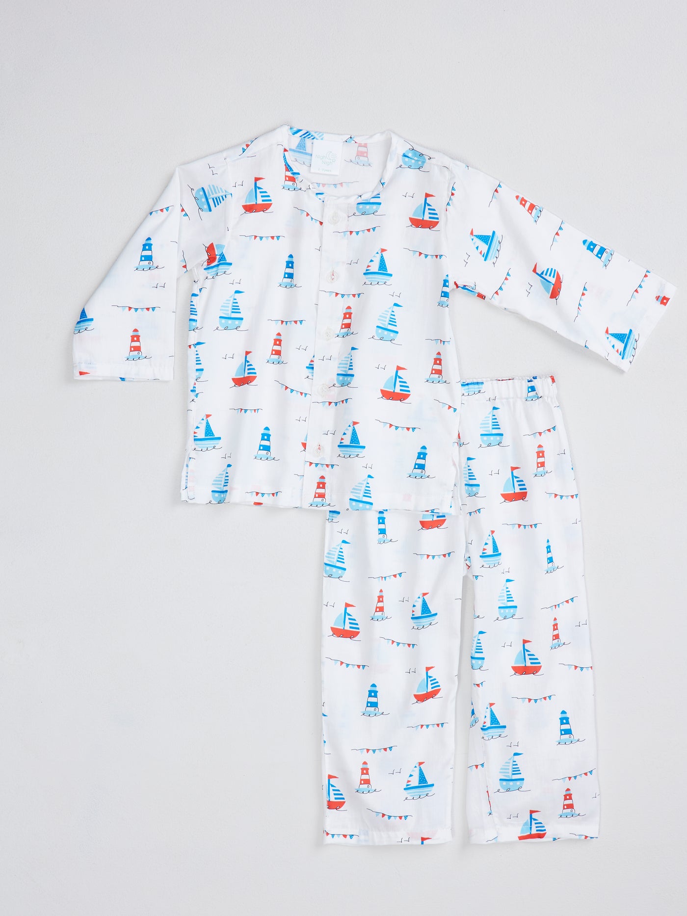 Sailing Boats Infant Nightsuit