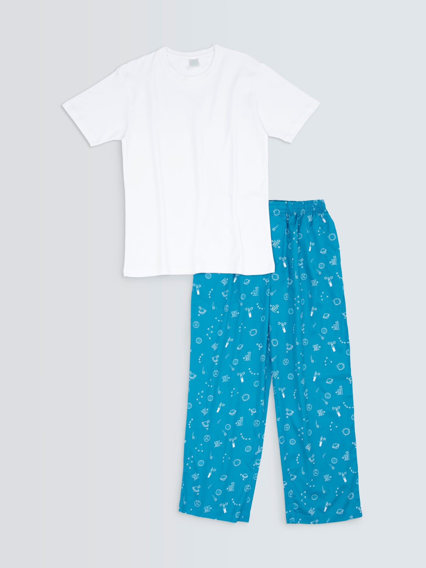 Stars N Space Mens T-shirt PJ Set