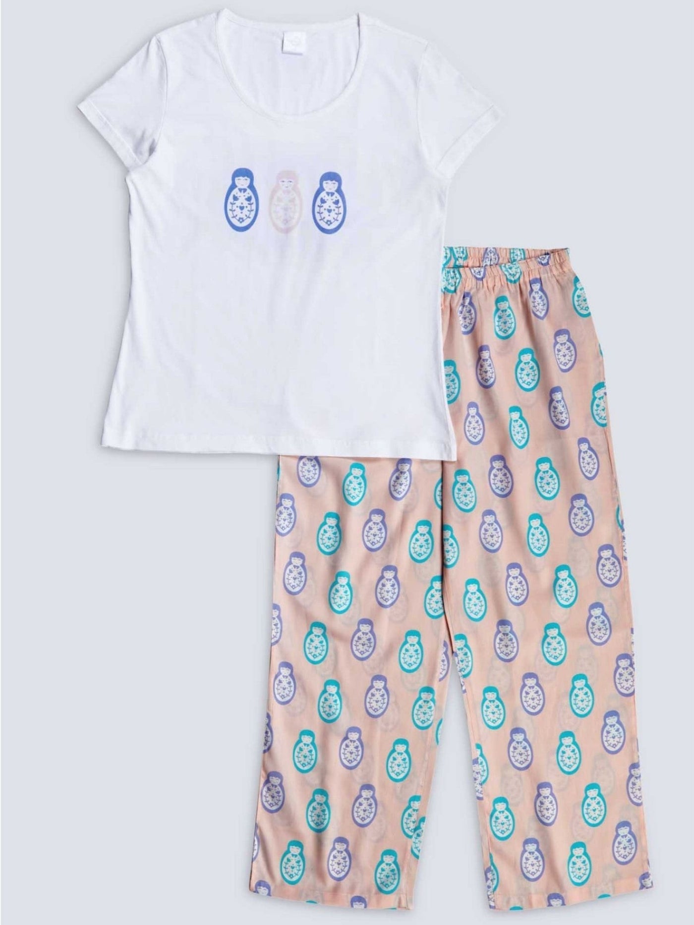 Doll Women's T-shirt PJ Set