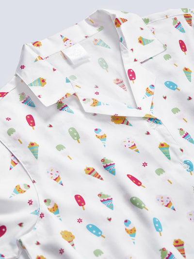 Ice cream Women's Nightsuit