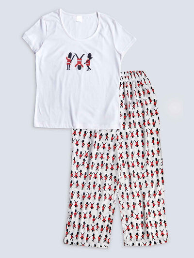 London Guard Women's T-Shirt PJ Set