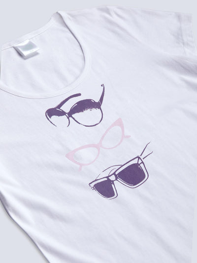 Sun Glasses Women's T-shirt PJ Set