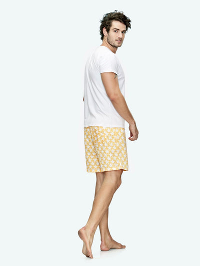 Star (Yellow) Men's Boxers