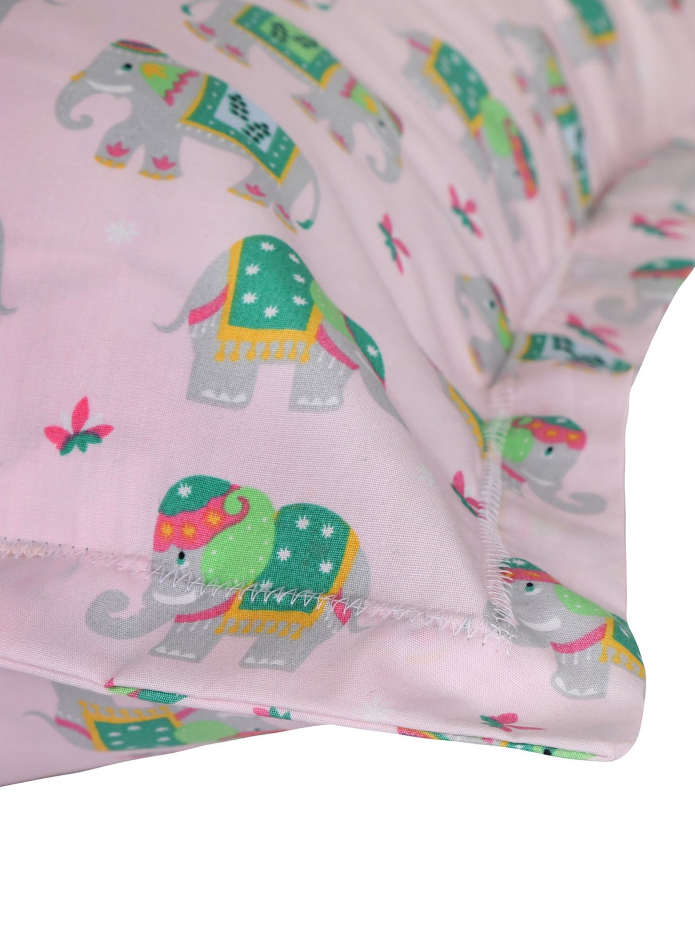 Elephant (Pink) Bedsheet
