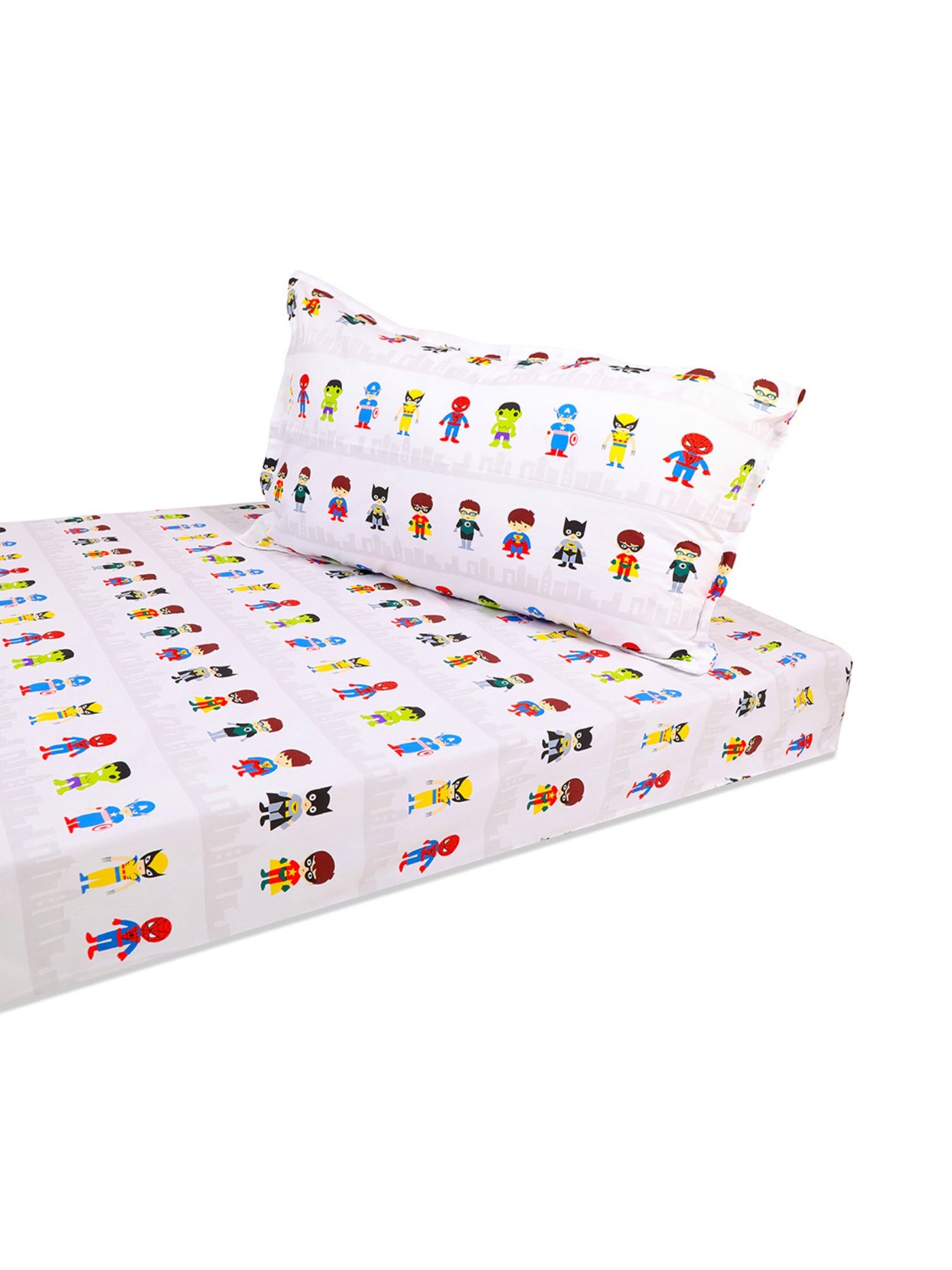 Super Heroes Bedsheet
