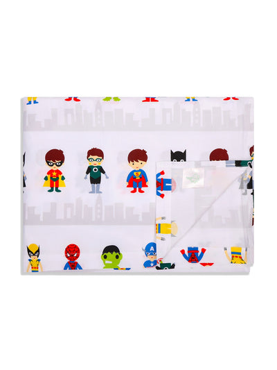 Super Heroes Bedsheet