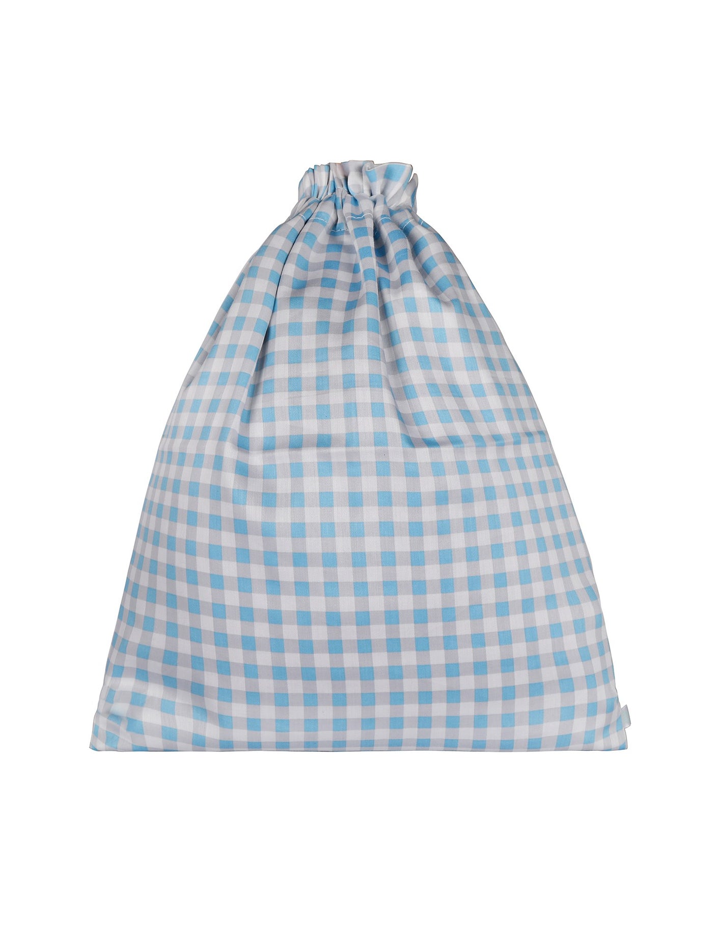 Checks Drawstring Bag