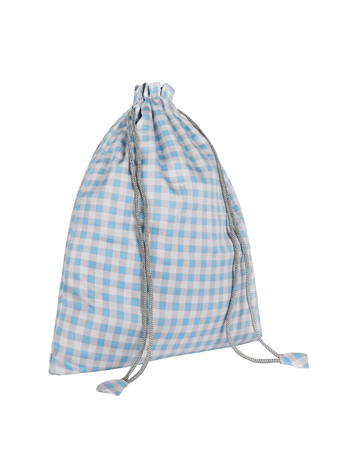 Checks Drawstring Bag