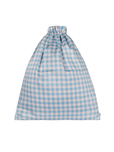 Checks Drawstring Bag