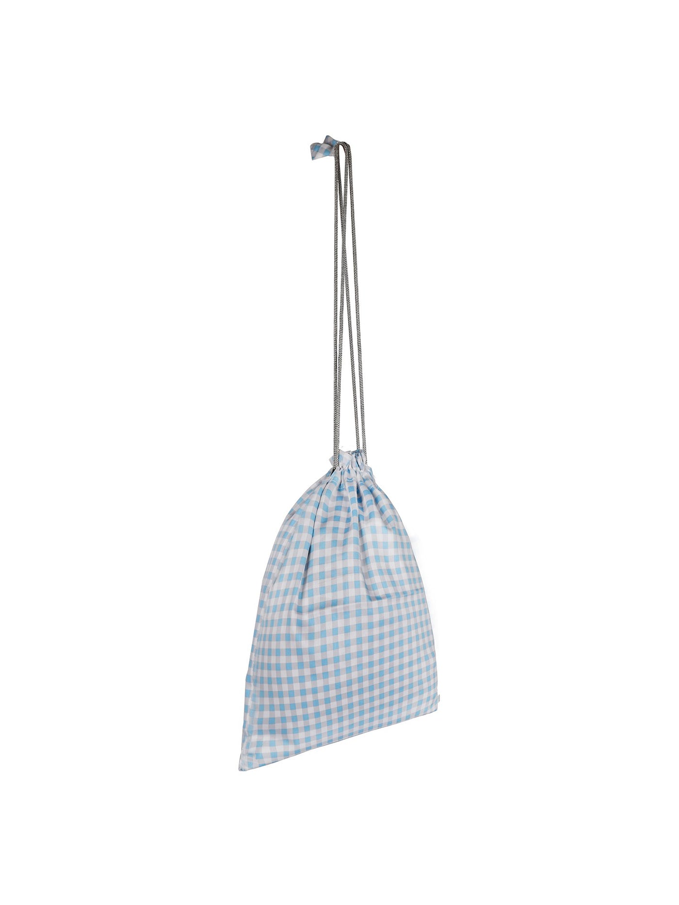 Checks Drawstring Bag