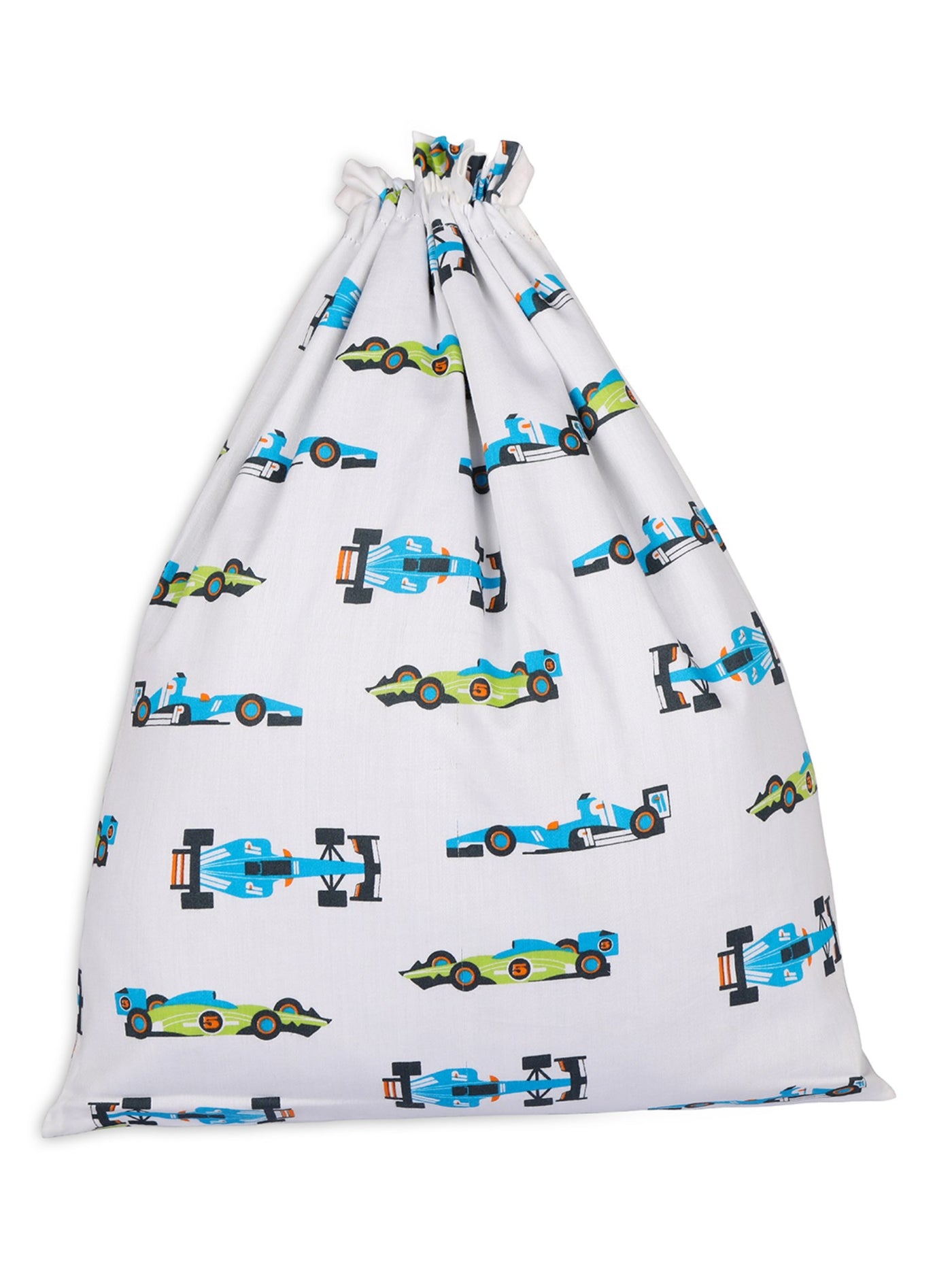 Racing Car Drawstring Bag