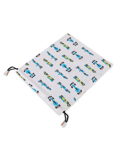 Racing Car Drawstring Bag