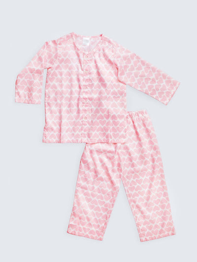 Pink Hearts Nightsuit