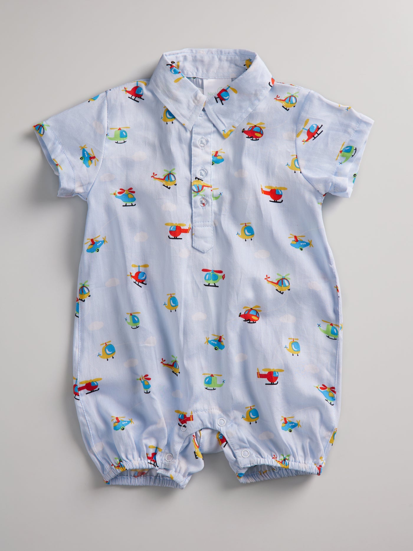Helicopter Boys Romper