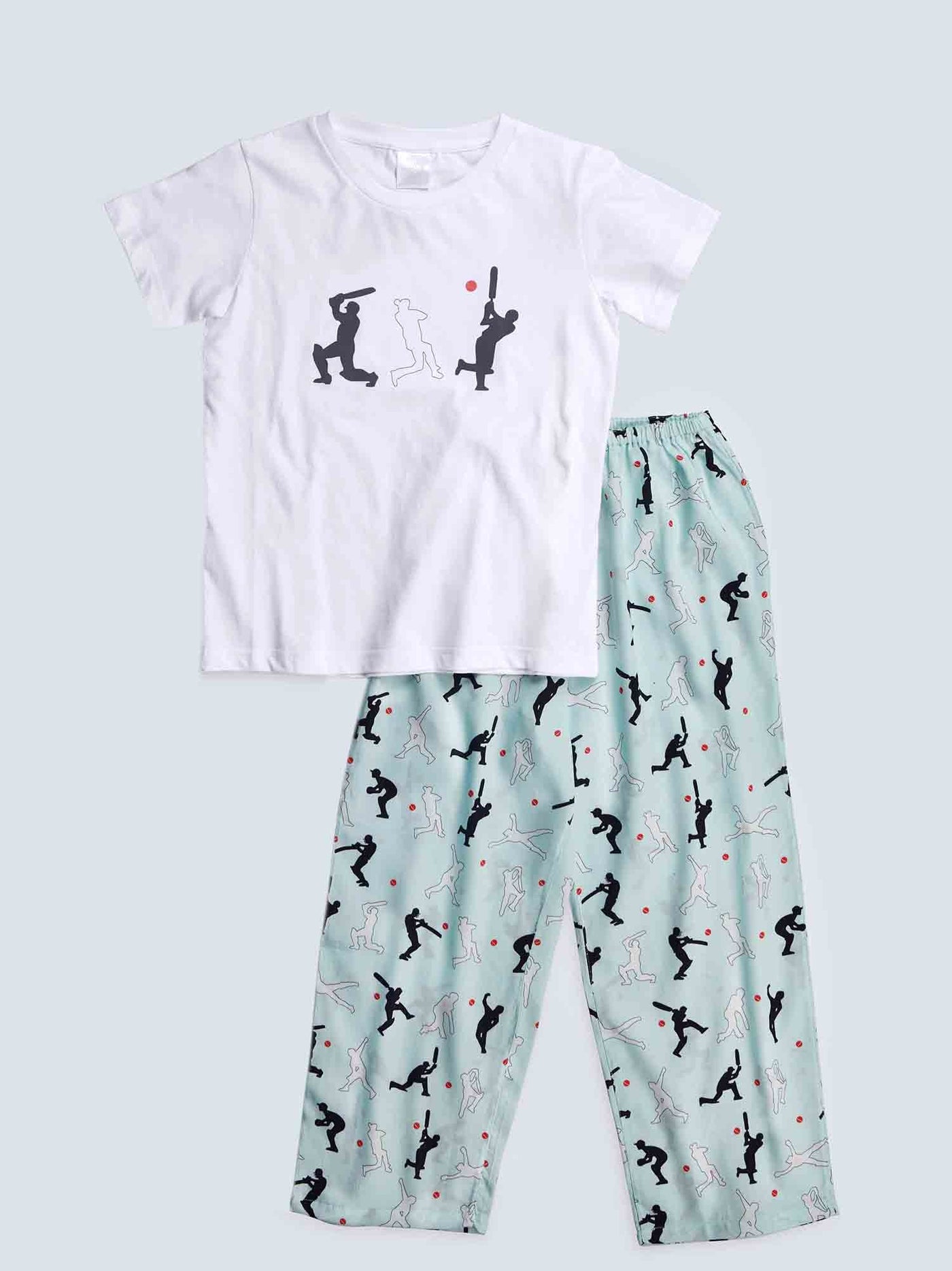 Cricket T-shirt PJ Set