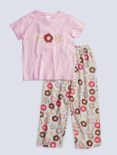 Donut T-shirt PJ Set