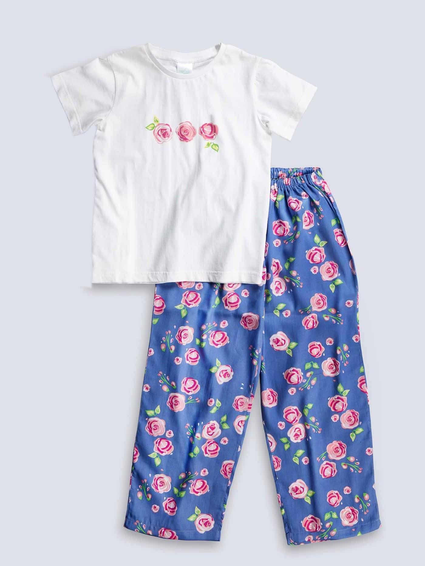 English Rose T-shirt PJ Set