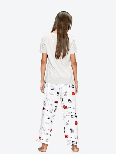 Guitar T-shirt PJ Set