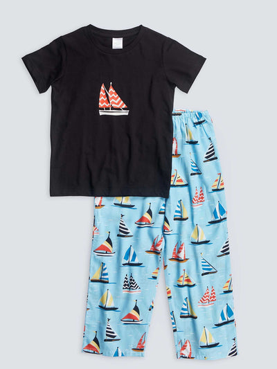 Sailboat T-Shirt  PJ Set